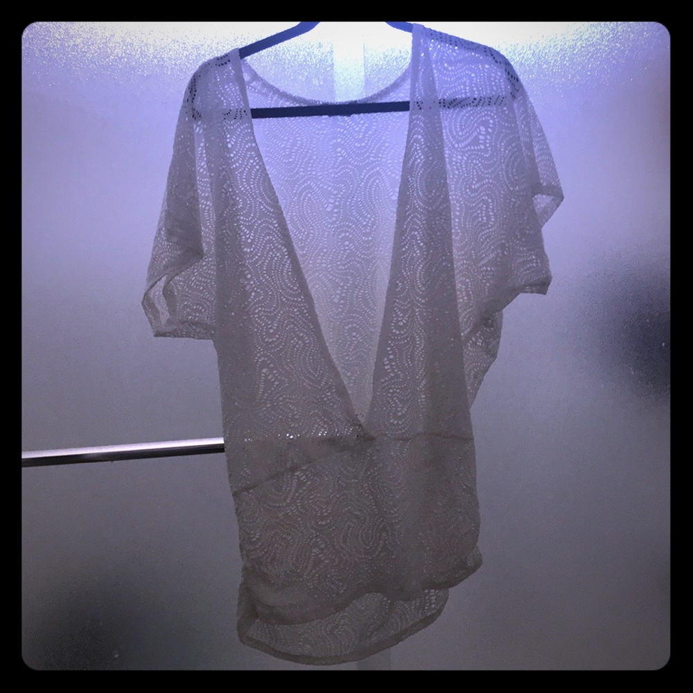 Trina Turk lace cover up